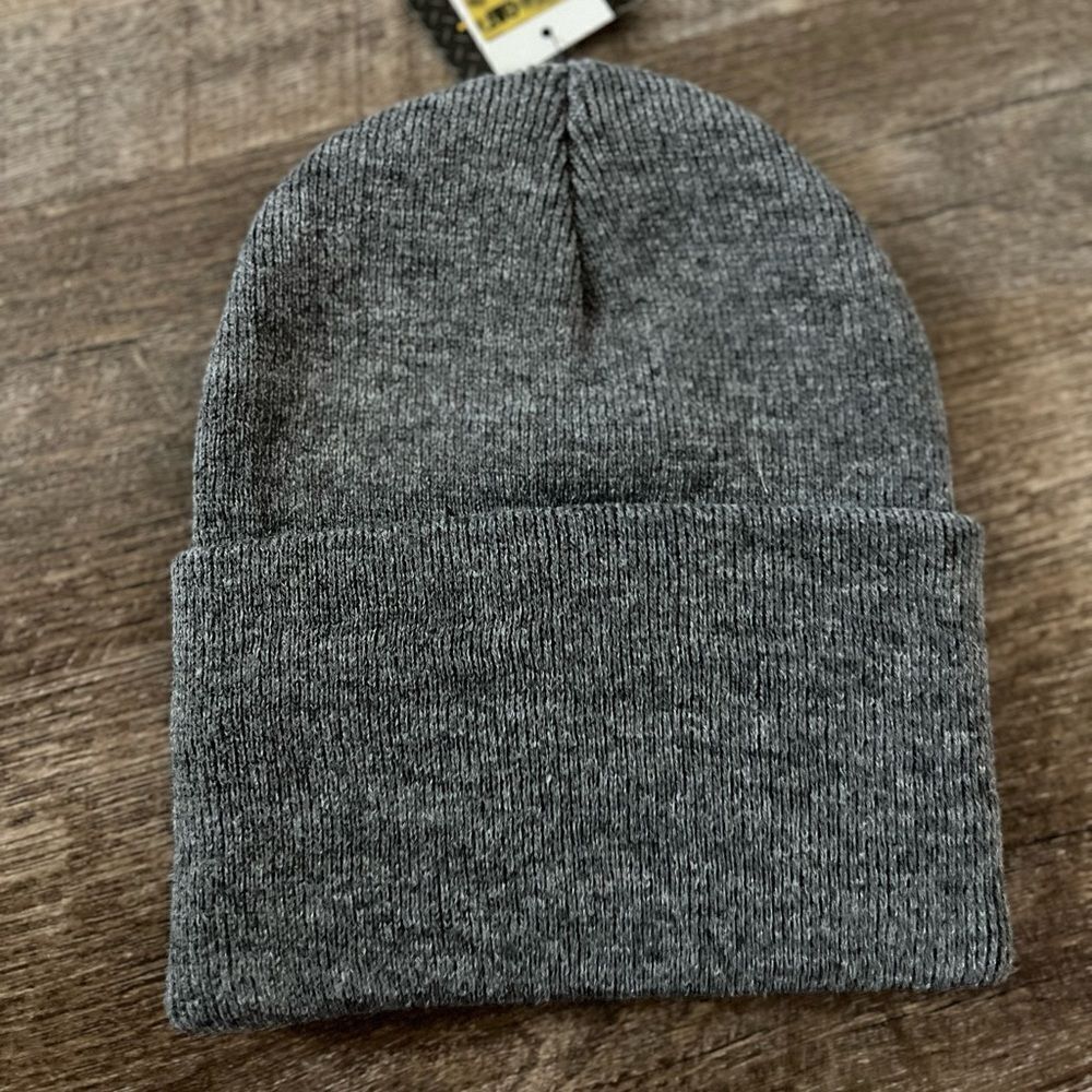 Caterpillar CAT Label Cuff Beanie- Gray‎ - Picture 2 of 2